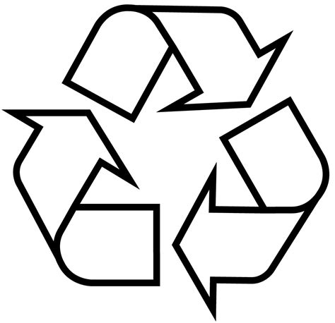 Recycling Symbol Vector Clipart Best