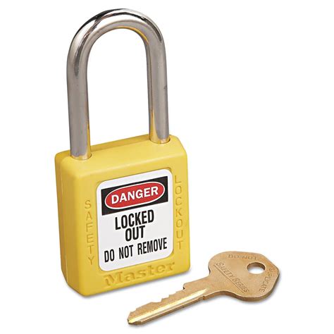 Master Lock No 410 Lightweight Xenoy Safety Lockout Padlock 6 Pin