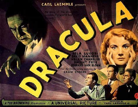 Dracula Vintage Horror Movie Posters