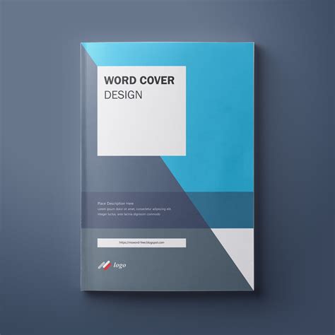 Book Cover Template Word