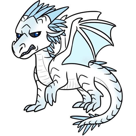 Wings Of Fire Icicle Chibi By Iron Zing On Deviantart