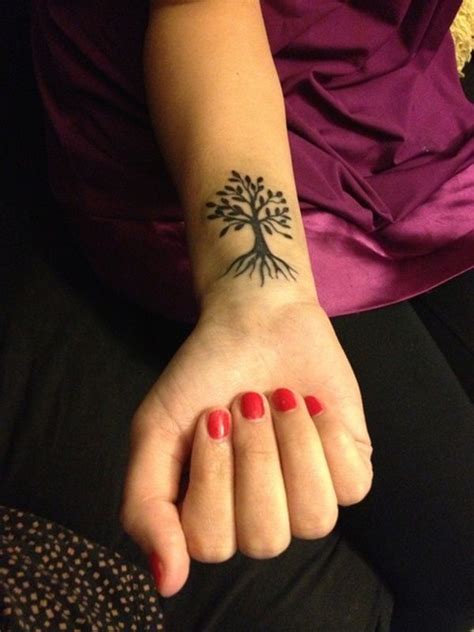80 Tree Tattoo Designs And Their Beauty Roots Tattoo Simple Tree
