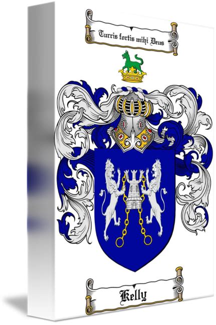 But it is highly likely you have a family connection to a coat of arms. KELLY FAMILY CREST - COAT OF ARMS by Family Crest