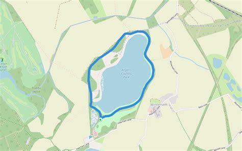 Anglers Country Park Walking And Running Wintersett Wakefield