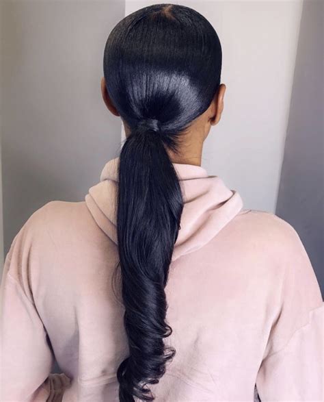 Pin ‘ Kjvougee 🌸 Black Ponytail Hairstyles Natural Hair Styles