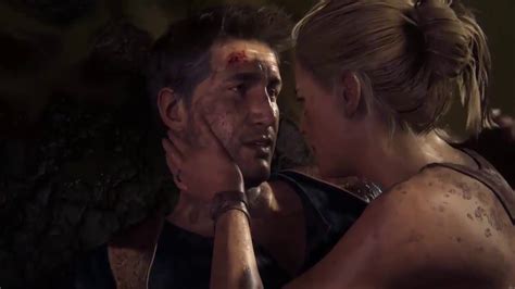 Uncharted Nate And Elena Kiss - Uncharted 4: A Thief's End - All Nathan Drake & Elena Kiss / Love