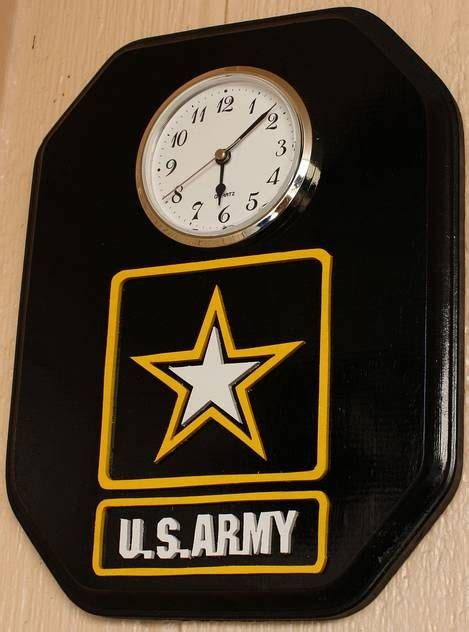 Us Army Army Wall Clock Hand Made United States Army Wall