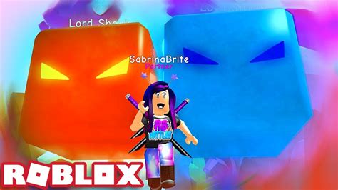 2 Of Them Lord Shock Vs Shiny Lord Shock Roblox Bubble Gum