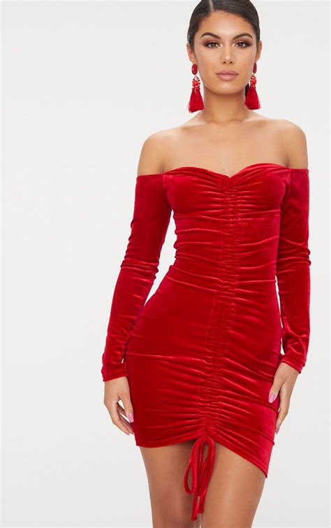 Tarra Red Lace Fishtail Maxi Dress Dresses Prettylittlething