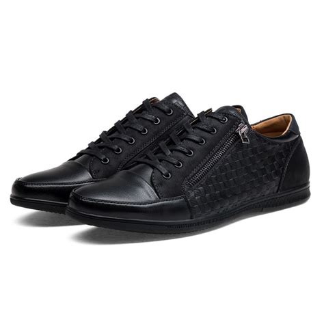 Stylish Mens Casual Shoe Shenbo Zipper Adult Style