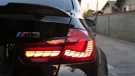 Luminosa Gts Cs Style Oled Sequential Tail Light Red Suit Bmw M3 F80