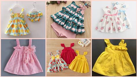 6th Month Baby Girl Frock Designing Ideas Collection Video Youtube