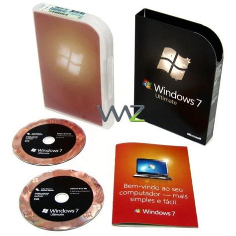 Sistema Operacional Microsoft Windows 7 Ultimate Dvd Waz