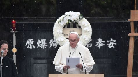 Pope Francis Demands End Of Nuclear Weapons To Stop Threat Of Total Annihilation World News