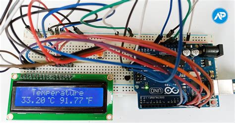 Arduino And Lm Temperature Sensor Interfacing Simple Off
