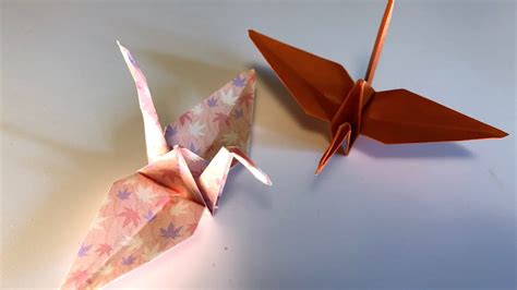 Origami Crane Tutorial Youtube