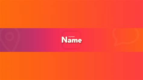 Free Colourful Youtube Banner Template 5ergiveaways