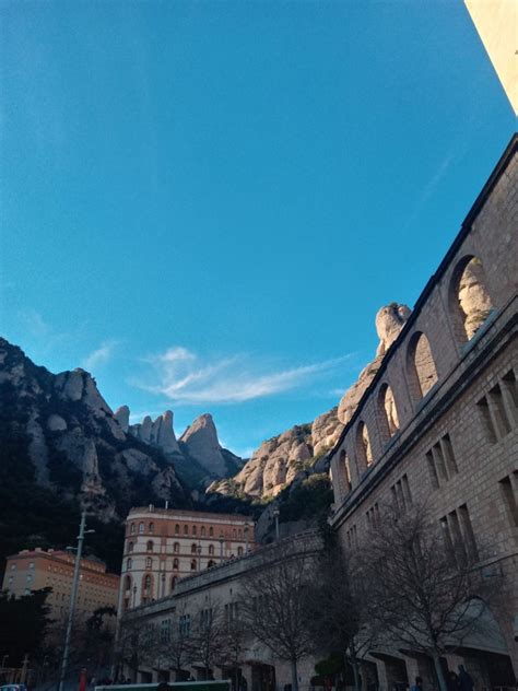 foto de monasterio de montserrat barcelona españa
