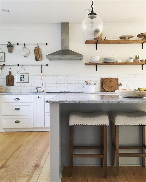 Free Up Some Space With These 21 Open Kitchen Shelving Ideas Kitchen