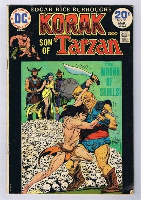 korak son of tarzan 56 original vintage 1974 dc comics comic books bronze age gold key