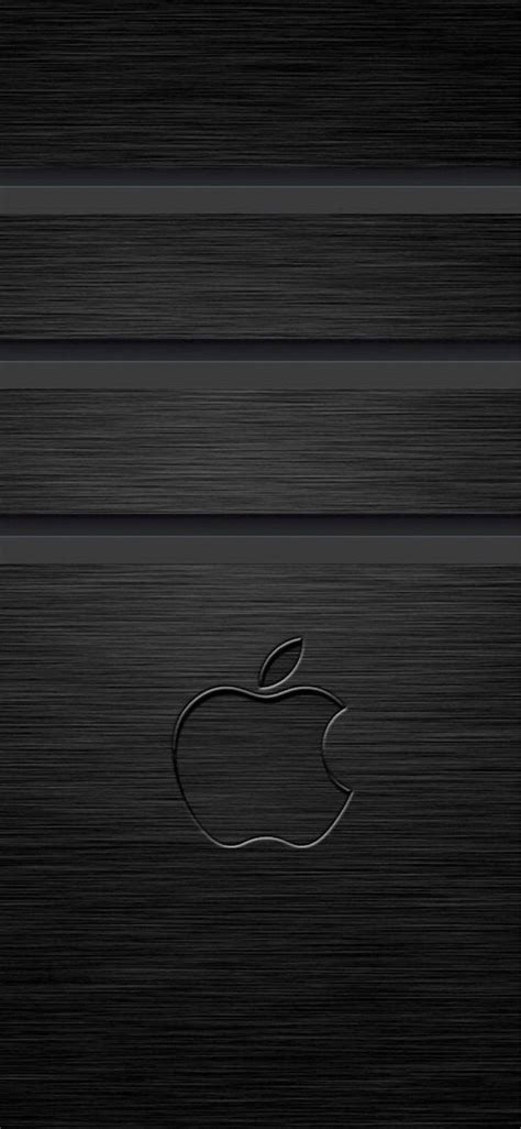 Download 3d Iphone Engraved Apple Logo Wallpaper
