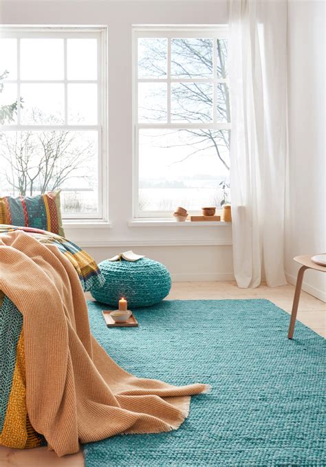 Handgefertigte teppiche aus schurwolle vom himalaya. Ökologische Wohnzimmer Teppiche Wolle - Bio - nachhaltig ...
