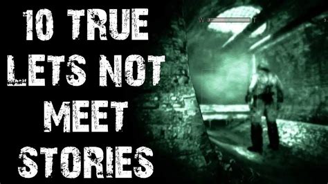 10 TRUE Terrifying Encounters From Reddit Lets Not Meet | (Scary