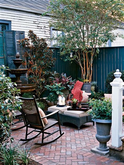 87 Cute And Simple Tiny Patio Garden Ideas Courtyard Landscaping