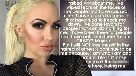 Jodie Marsh Slams Toxic Friends And Backstabbers As She Vows To Stay