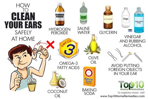 How To Clean Your Ears Safely At Home Top 10 Home Remedies