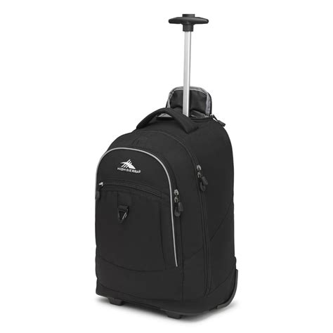 High Sierra Chaser Wheeled Backpack Black