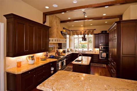 And because of that you should find beautiful kitchen cabinet for your kitchen. Bay Area traditional kitchen design with mahogany custom ...