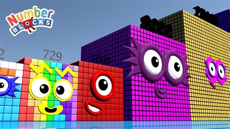 Looking For Numberblocks Cube Club 1 To 1000 Vs 8000 To 1 Million Huge