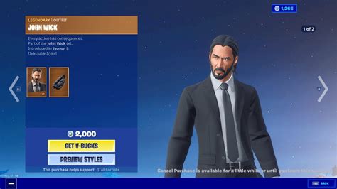 One of the most desired skins in the game is the john wick skin (which is called jason wick in the game), partly because it is one of toughest items to get hold of, unless you. John Wick Is Back! (Fortnite Battle Royale) (Item Shop 12 ...