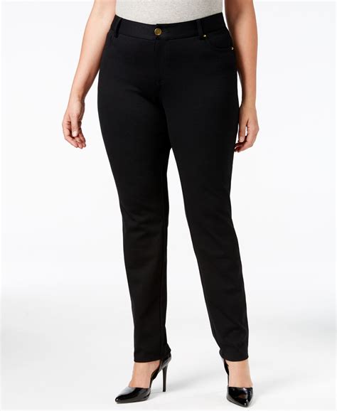 Inc International Concepts Plus Size Skinny Ponte Pants Only At Macys