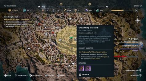 Assassin S Creed Odyssey Unearthing The Truth Walkthrough