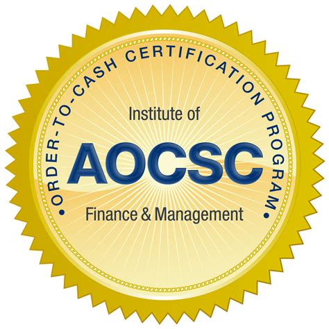 Order-to-Cash Specialist (AOCS) Certification Program | Institute of ...