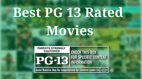 best pg 13 rated movies of all time 1990 2023