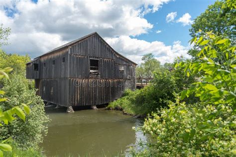 Old Sawmill In Upper Canada Village Ontario Stock Image Image Of