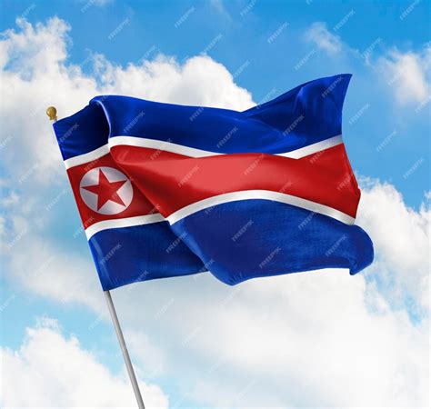 Premium Photo Flag Of North Korea