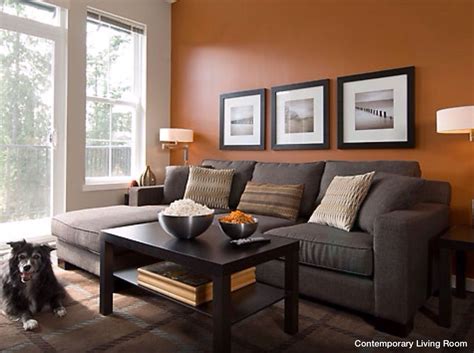 Burnt Orange Paint Color Living Room Standard Emulsion Standard
