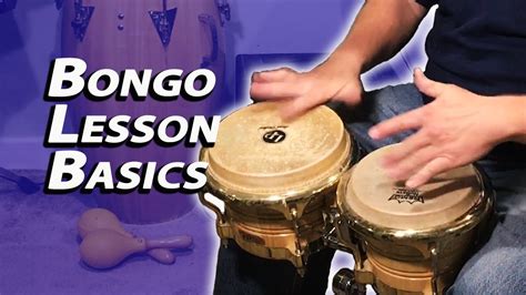 basic bongo sounds and patterns lesson youtube