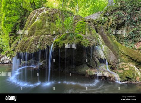 Bigar Cascade Falls In Nera Beusnita Gorges National Park Romania