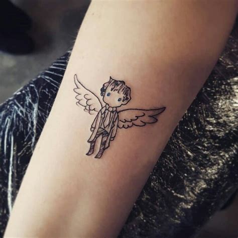 Castiel Tattoo Supernatural Supernatural Tattoo Fan Tattoo Fandom Tattoos