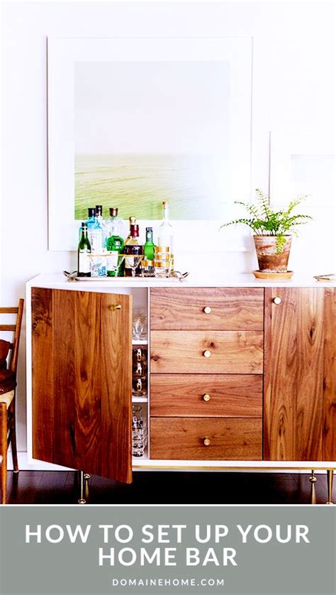 The Beginners Guide To Setting Up A Bar At Home Bar Cart Decor Bars