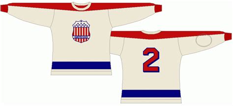 New York Americans Uniform Alternate Uniform National Hockey League