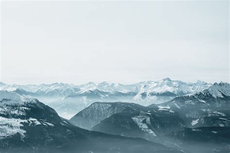 3501x2334 Snow Austria Alp Foggy Winter Time Mist Nature Lover