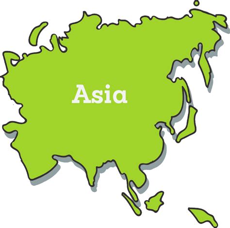 World Map Asia Black Continents Png Picpng