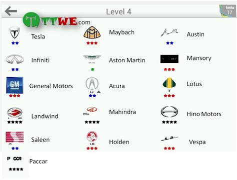 Don't forget to include the link of the quiz you encountered. Car Logo Quiz Level 4 | Logo quiz, Quiz, Car logos