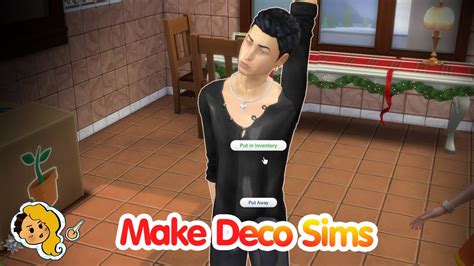 How To Create Deco Sims In The Sims 4 Fast And Easy Youtube